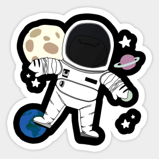 Lil Spaceman Sticker